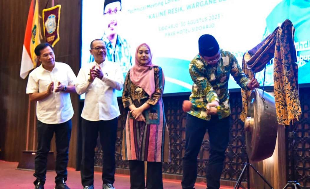 Peresmian program Sidoresik 2023 oleh Bupati Sidoarjo. (Foto: Aini Arifin/Ngopibareng.id)