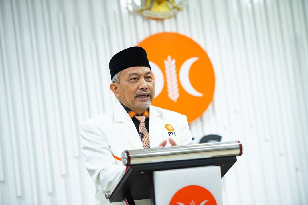 Kata Presiden PKS Ahmad  Saikhu, PKS tetap dukung Anies sebagai calon presiden, tapi untuk Muhaimin Iskandar sebagai calon wakil presiden, tunggu dulu. (Foto: PKS)