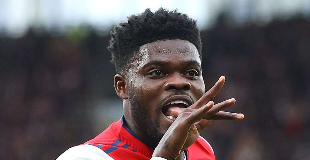 Thomas Partey absen saat Arsenal jamu Manchester United malam ini.