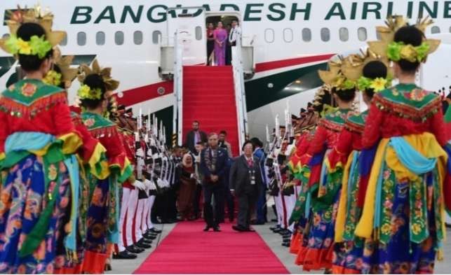 Sejumlah pemimpin negara tiba di Jakarta untuk mengikuti rangkaian KTT Asean ke-43 ( foto' Setpres)