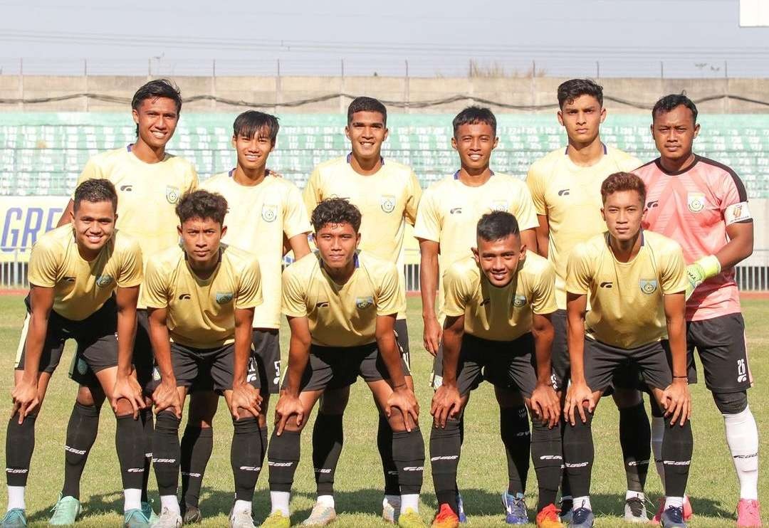 Skuad Gresik United siap bertarung di Liga 2. (Foto: Instagram @gresikunited)