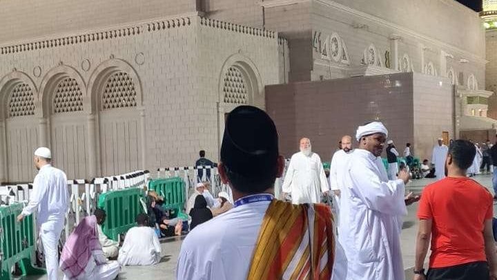 Masjid Nabawi dari sisi lain. (Foto:dok/ngopibareng.id)