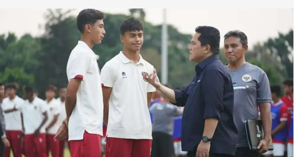 Welberlieskott de Halim Jardim saat bertemu Ketua Umum PSSI Erick Thohir. (Foto: PSSI)