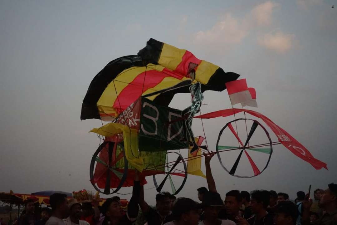 Festival Lyang-layang di Blora berlangsung meriah. (Foto: Humas pemkab Blora)