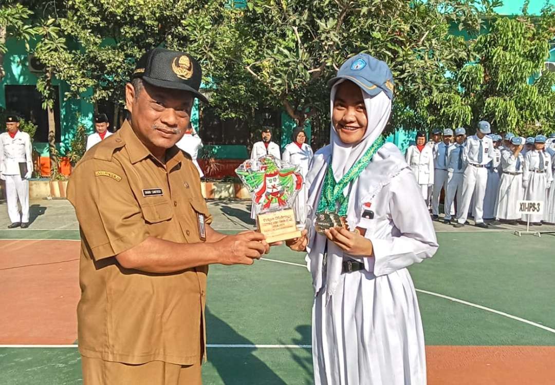 Rehanita Kusuma, salah satu atlet taekwondo Sidoarjo yang masuk babak kualifikasi pra PON (Foto : Aini/Ngopibareng.id)