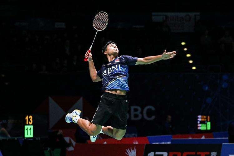 Antony Ginting akan berlaga untuk merebut tiket final di Hong Kong Open 2023. (Foto: Ant)