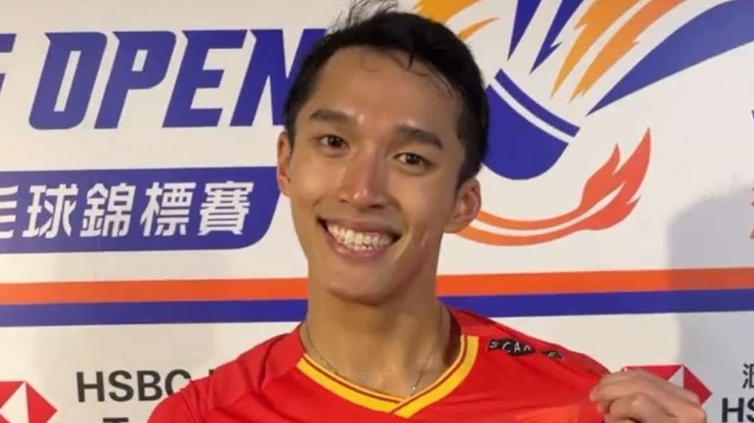 Tunggal putra Indonesia, Jonatan Christie maju ke babak final Hong Kong Open 2023, Minggu 17 September. (Foto: X @INABadminton)