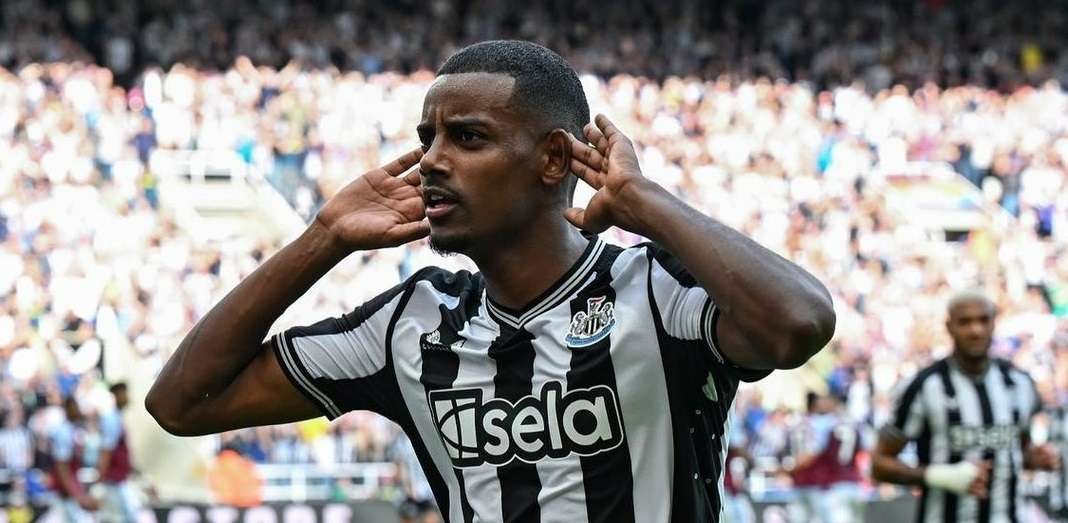 Penyerang Newcastle United Alexander Isak. (Foto: Twitter/@IsakNUFC)