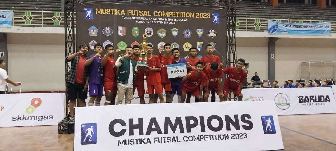 Mustika Futsal Competition 2023 di GOR Mustika Blora