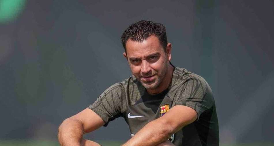 Pelatih Barcelona Xavi Hernandez enggan meremehkan lawan. (Foto: Twitter/@FCBarcelona)