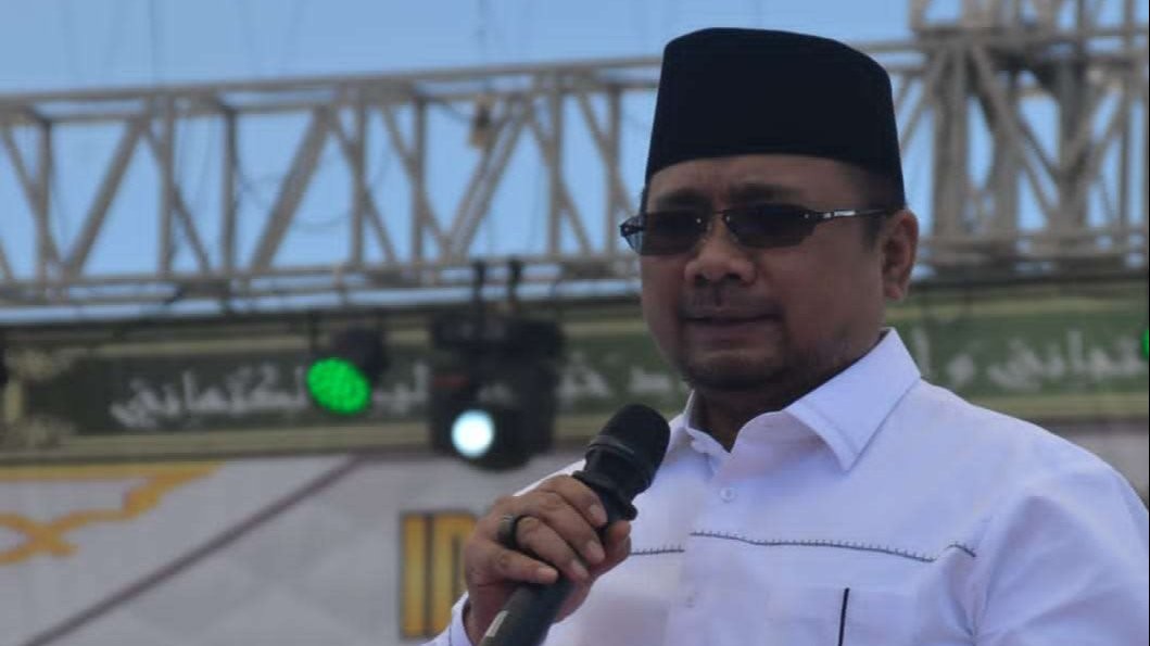 Menteri Agama Yaqut Cholil Qoumas atau Gus Yaqut mengkaji skema cicilan pelunasan biaya haji. Skema ini dikaji guna meringankan beban calon jemaah. (Foto: Istimewa)