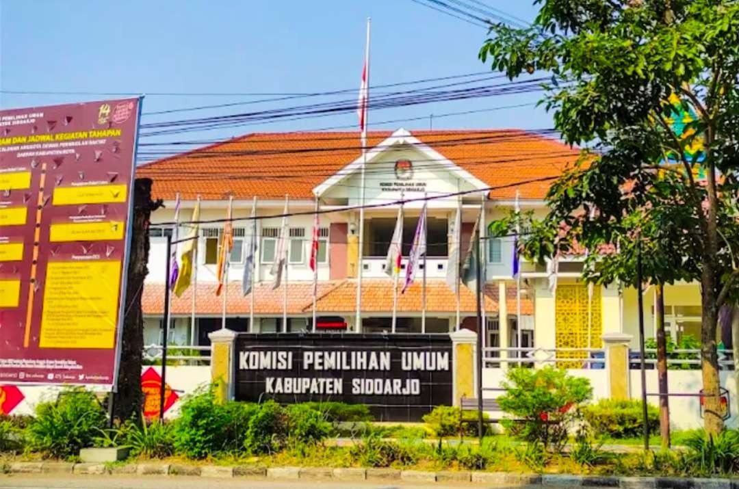 Kantor KPU Sidoarjo (Foto: Istimewa)