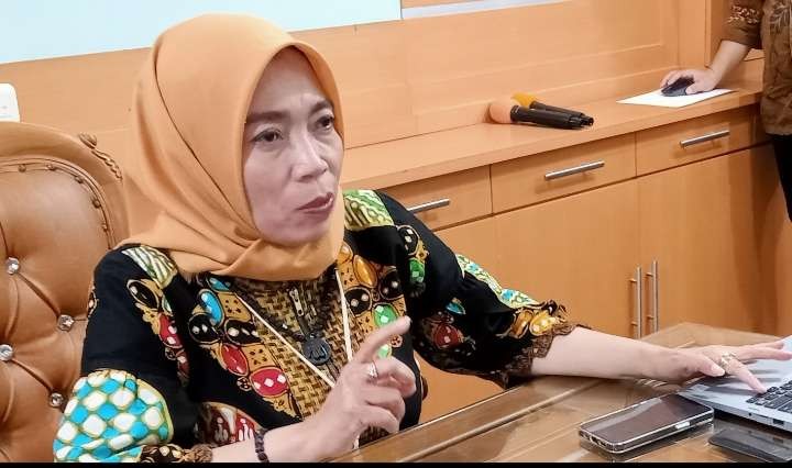 Dirjen GTK Kemendikbudristek Nunuk Suryani, guru swasta yang ikut PPPK harus mendapat izin yayasan sekolah tempatnya mengajar. (Foto: Asmanu Sudharso/Ngopibareng.id)