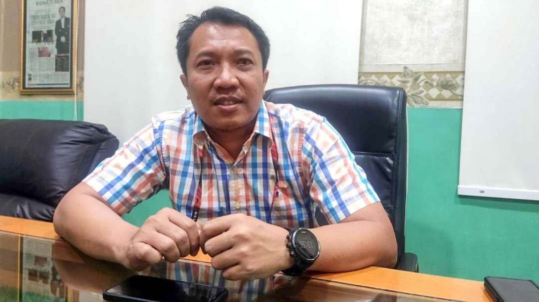 Amir Burhannudin CEO Deltras FC (Foto: Aini/Ngopibareng.id)