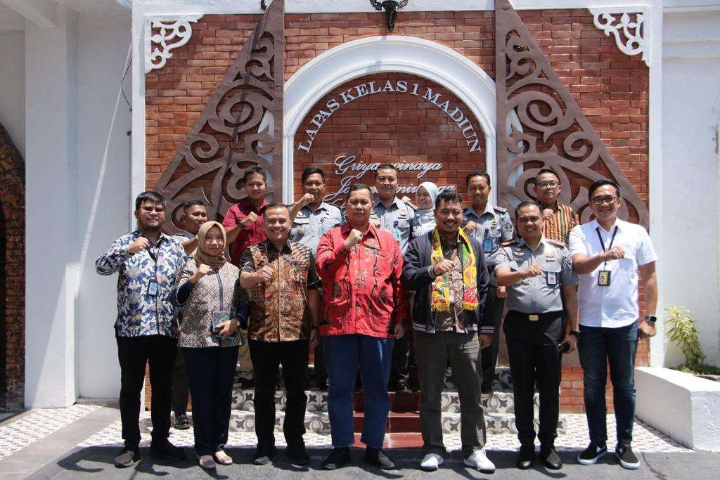 Lapas I Madiun dan Lapas Pemuda Madiun memperoleh kesempatan emas dikunjungi oleh Tim Penilai Nasional (TPN) Pembangunan Zona Integritas (ZI) dari KemenPAN-RB hari ini, Sabtu 23 September 2023.(Foto: istimewa)