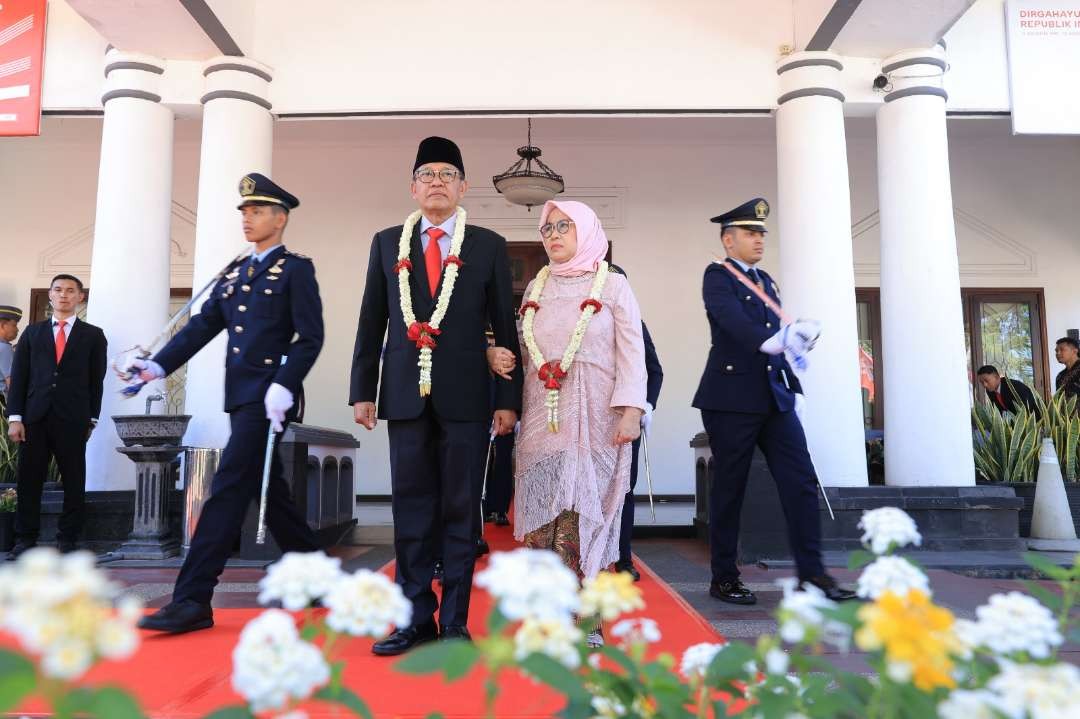 Pelaksana Tugas (Plt) Saefur Rochim menggantikan Kakanwil Kemenkumham Jatim, Imam Jauhari telah memasuki masa purnabakti. (Foto: Humas Kemenkumham Jatim)