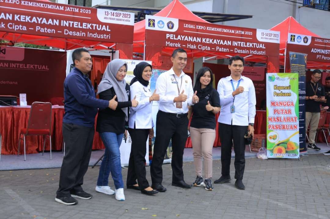 Kemenkumham Jatim Gelar Legal Expo di Universitas Brawijaya (UB) Malang. (Foto: Humas Kemenkumham Jatim)