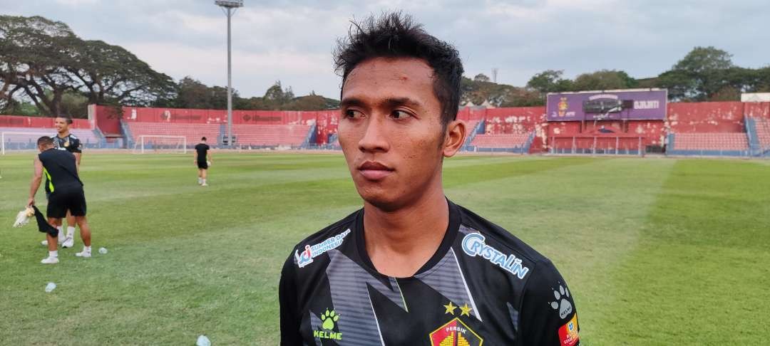 Pembuktian Pemain Lokal, Khanafi Ingin Cetak 10 Gol Buat Persik (Foto: Fendi Lesmana/ngopibareng.id)