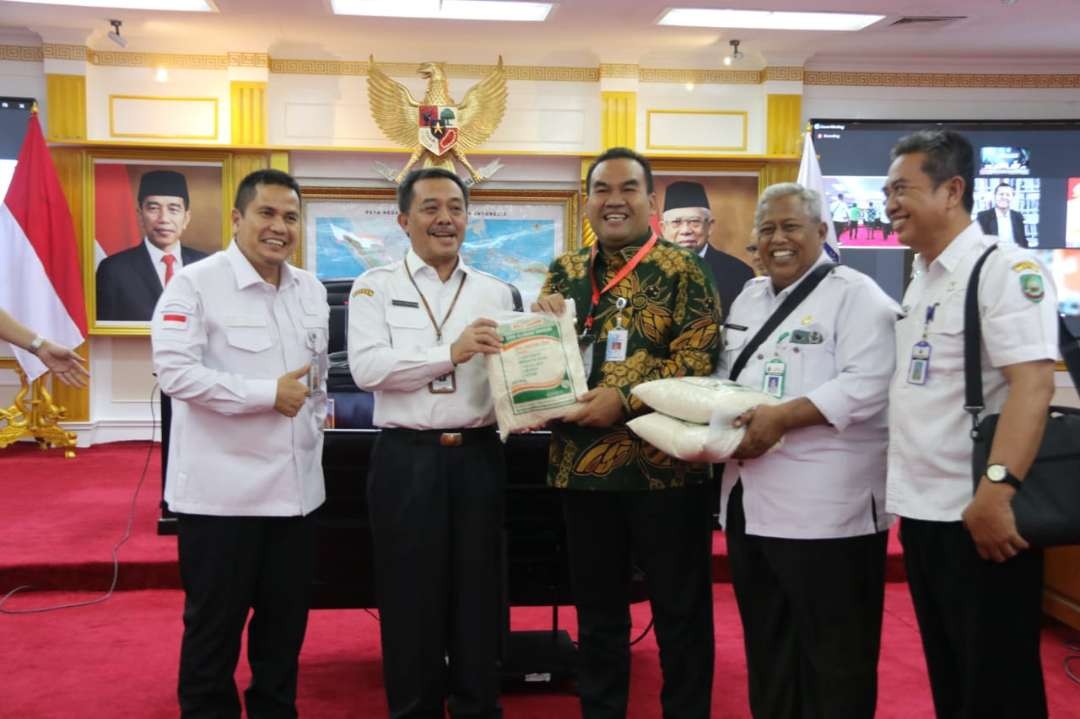 Bupati Blora Arief Rohman di aula Sidang Utama Kementerian Dalam Negeri, Kamis 28 September 2023. (Foto: Istimewa)