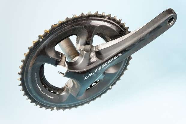 Crankset Shimano rawan pecah dan Shimano akan menggantinya. (Foto: Istimewa)