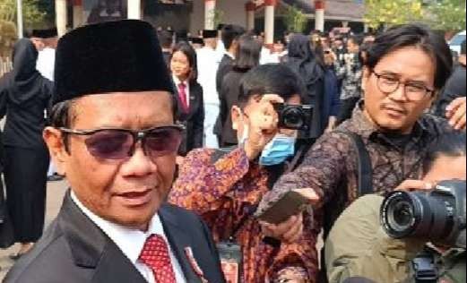 Menko Polhukam Mahfud MD siap bantu KPK hadapi Mentan SYL (Foto:polhukam)