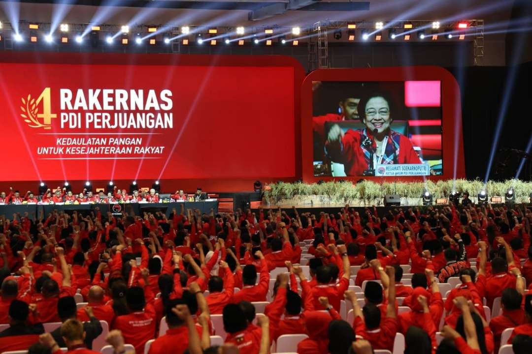 Rakernas IV PDIP di JIExpo, Jakarta, 29 September-1 Oktober 2023. (Foto: Tim Media PDIP Kota Surabaya)