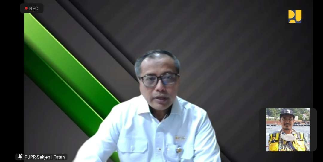 Sekretaris Jenderal (Sekjen) Kementerian Pekerjaan Umum dan Perumahan Rakyat (PUPR) Mohammad Zainal Fatah. (Foto: Tim Publikasi Kementerian PUPR)