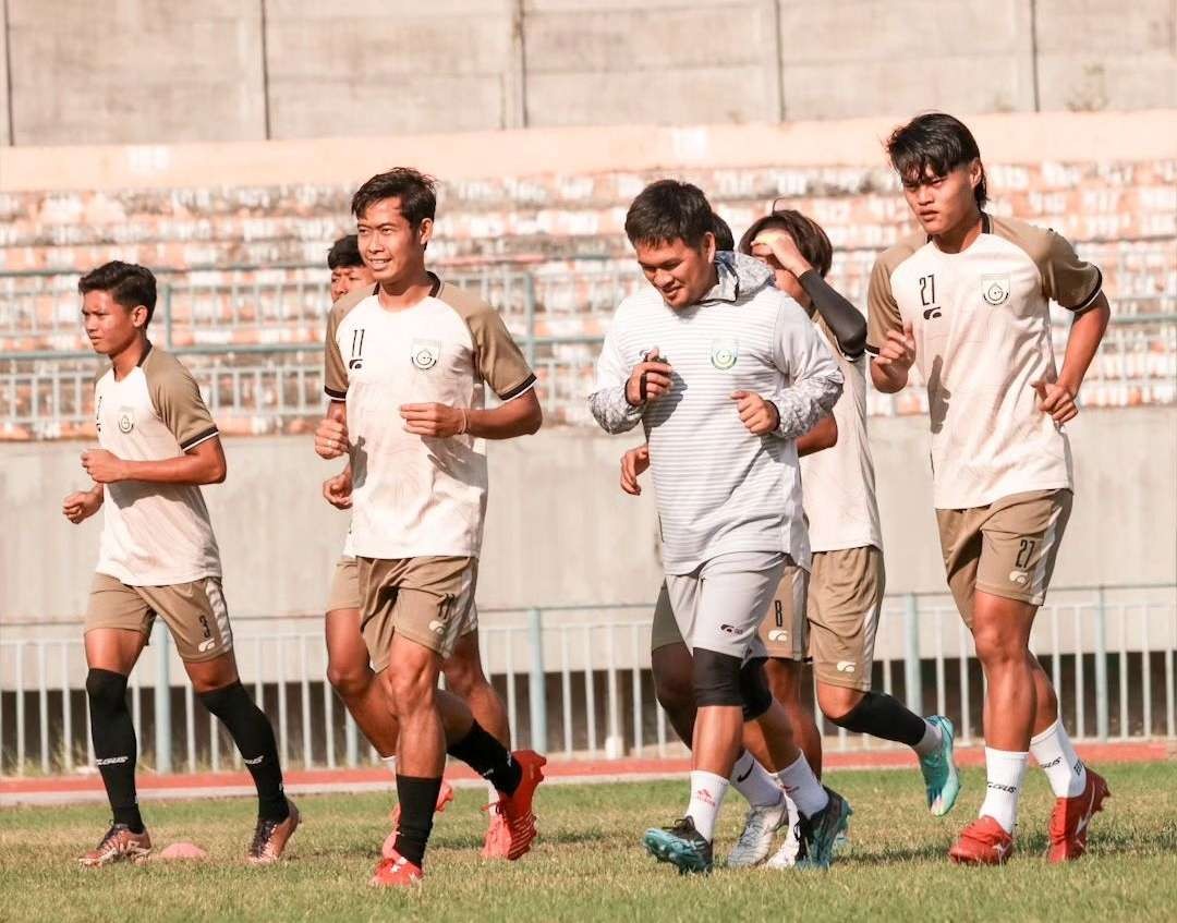 Skuad Gresik United harga mati raih tiga poin lawan Persipa Pati di laga home, Stadion Joko Samudro Gresik, Minggu 8 Oktober 2023. (Foto: Instagram @gresikunited)