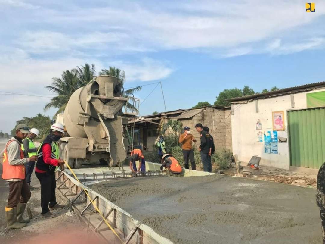 Kementerian PUPR mendorong prinsip-prinsip konstruksi berkelanjutan yang memperhatikan lingkungan. (Foto: Biro Komunikasi Publik Kementerian PUPR)