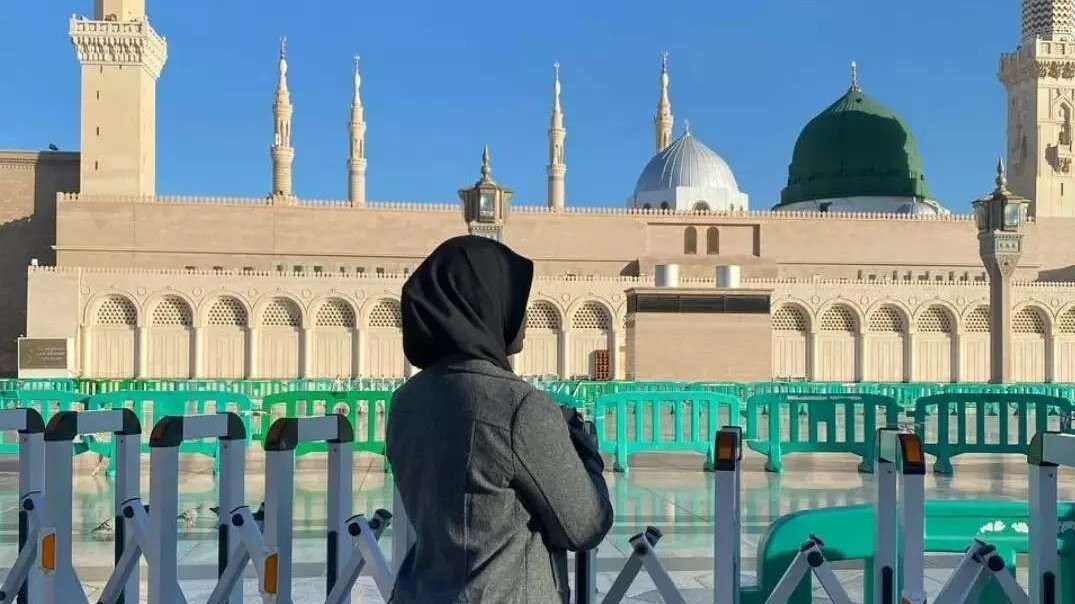 Masjid Nabawi dari tampak dari jauh. (Foto: dok/ngopibareng.id)