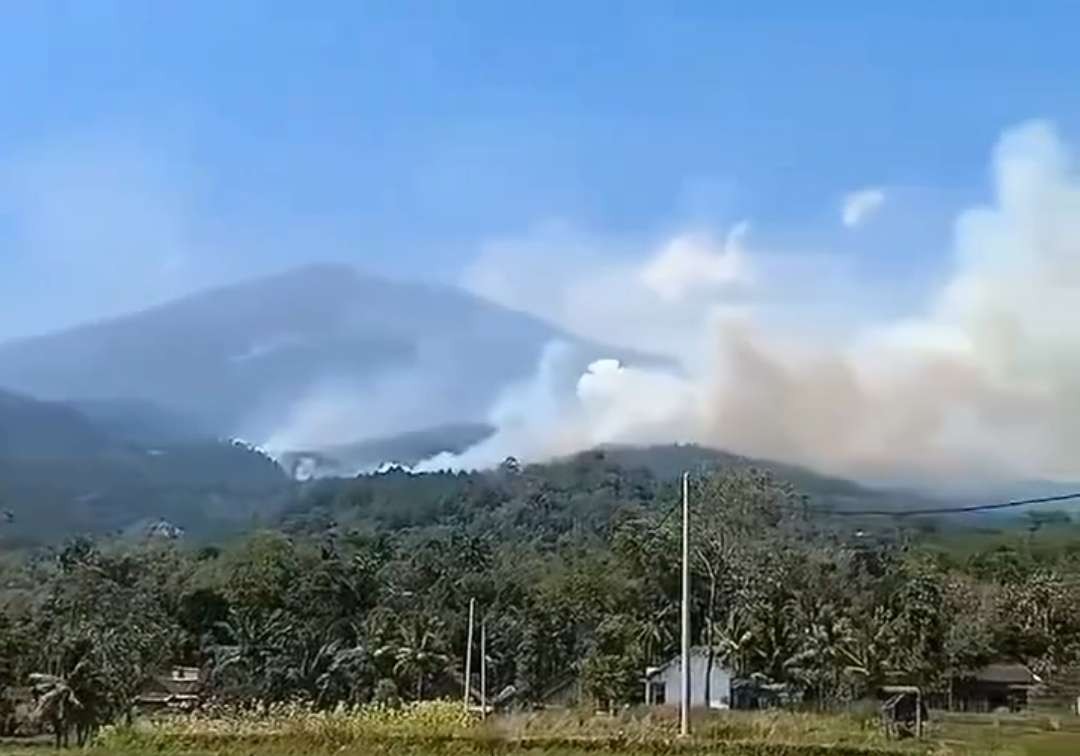 Jalur pendakian Gunung Lawu masih ditutup, Jumat 13 Oktober 2023. (Foto: Istimewa)