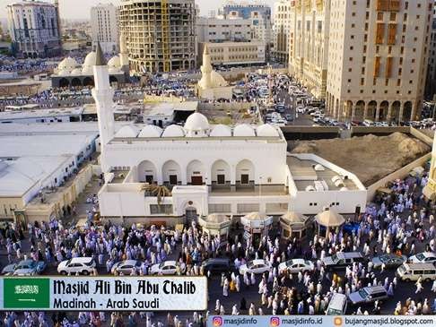 Masjid Ali Bin Abu Thalib yang menarik perhatian. (Foto: dok/ngopibareng.id)