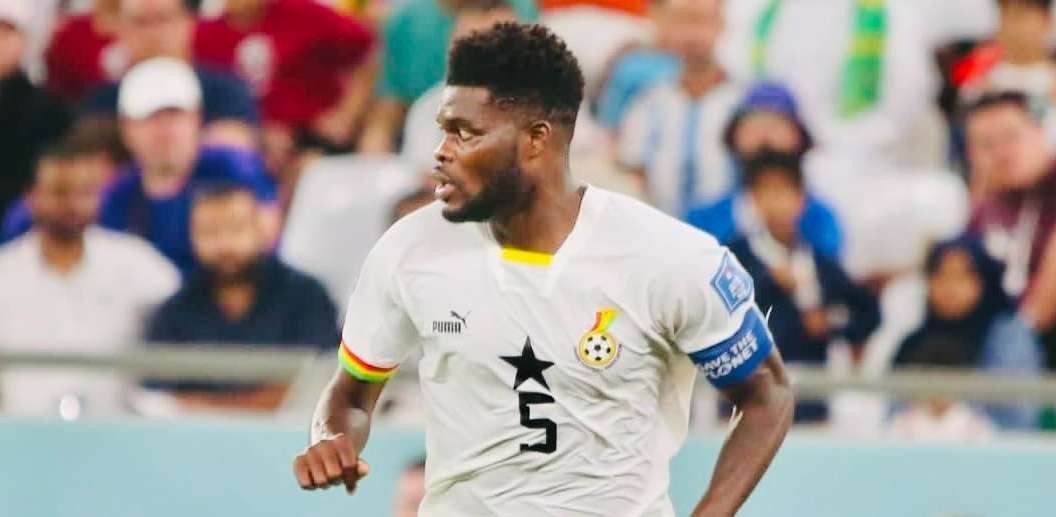 Bintang Arsenal, Thomas Partey hanya bermain 45 menit saat Ghana melawan Meksiko dalam laga persahabatan. (Foto: Twitter/@Thomaspartey22)