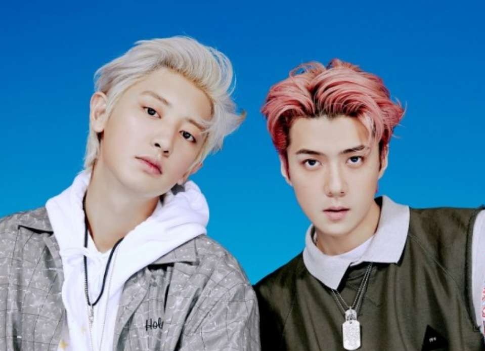 Agensi SM Entertainment membantah dua anak asuhnya, Sehun (kanan) dan Chanyeol EXO keluar dari manajemen. (Foto: X Chanyeol Indonesia)