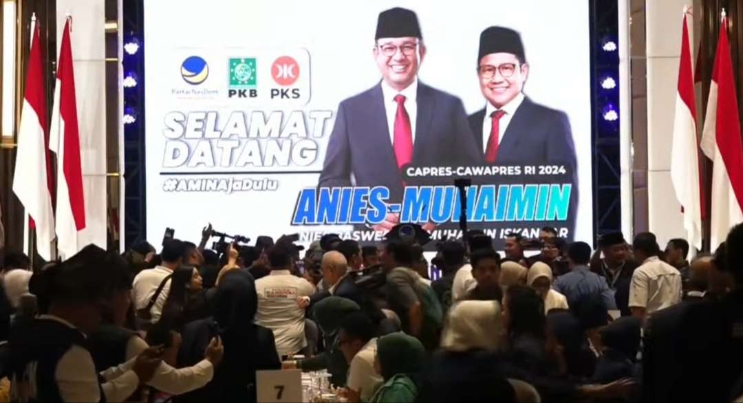 Pasangan bakal calon presiden dan wakil presiden (capres-cawapres) Anies Baswedan dan Muhaimin Iskandar dijadwalkan daftar ke KPU, Kamis 19 Oktober 2023. (Foto: Istimewa)