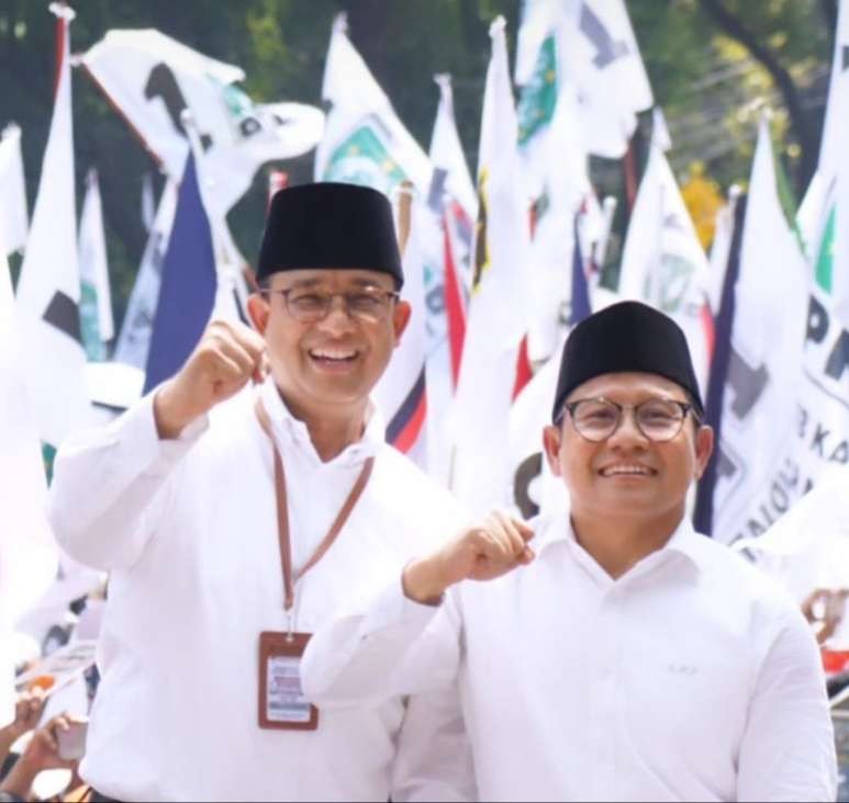 Pasangan bakal capres-cawapres Anies Baswedan-Muhaimin Iskandar resmi mendaftar Pilpres 2024 di KPU, Kamis 19 Oktober 2023. (Foto: Instagram@aniesbaswedan)