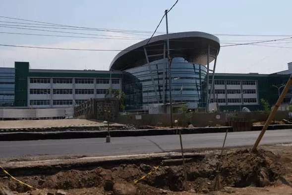 RSUD Ar Rozy di Jalan Prof. Dr. Hamka, Kelurahan Kareng Lor, Kecamatan Kedopok, Kota Probolinggo. (Foto: Ikhsan Mahmudi/Ngopibareng.id)