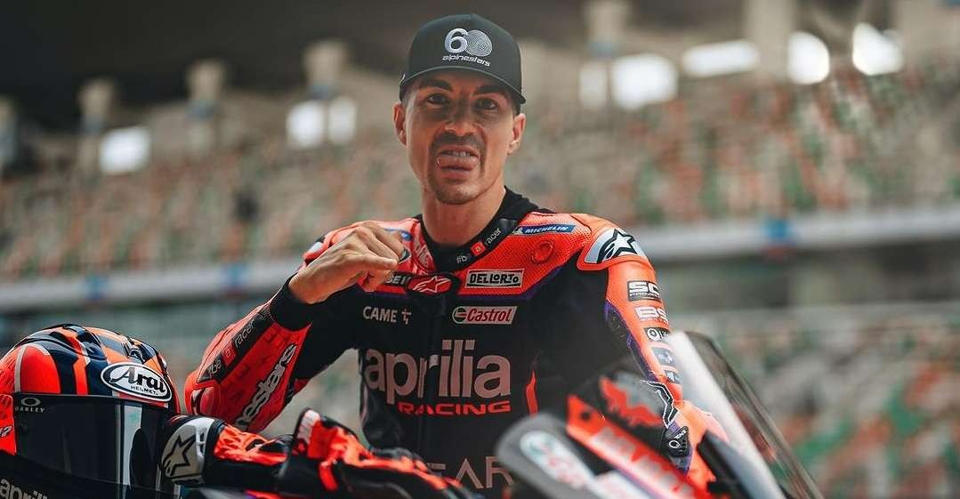 Maverick Vinales sempat memimpin sesi pemanasan Sprint Race MotoGP Australia sebelum dihentikan karena cuaca buruk. (Foto: Instagram/@maverick12official)