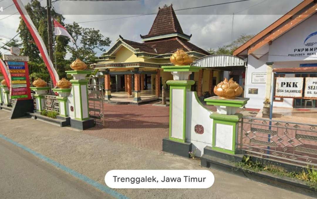 Desa Salamrejo Kecamatan Karangan, Kabupaten Trenggalek, yang menggelar ikut menggelar Pilkades serentak pada Rabu 25 Oktober 2023. (Foto: desa salamrejo)