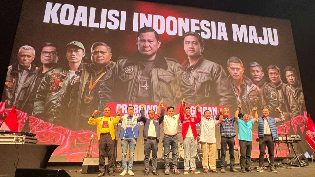 Bacapres Prabowo Subianto bersama Ketua Umum PSI Kaesang Panfarep (Foto: X/@psi.id)