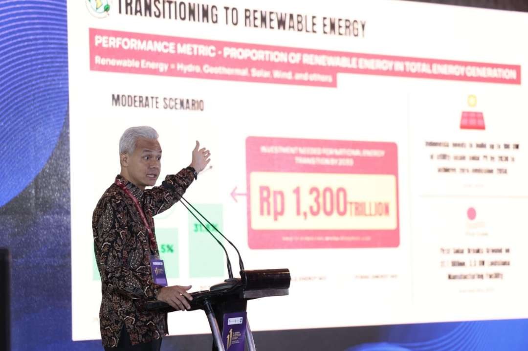 Ganjar Pranowo ulas solusi Middle Income Trap. (Foto: Istimewa)