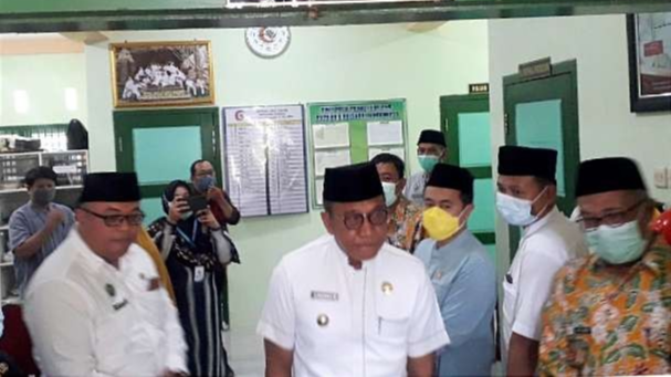 Ruang rawat inap jiwa Paviliun Seroja milik RSUD Dr. Koesnadi Bondowoso di eks gedung Akper Unibo diresmikan Pj.Bupati Bambang Soekwanto.(Foto:Guido/Ngopibareng.id)