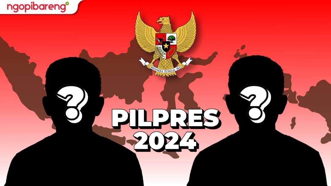 Pilpres 2024. (Ilustrasi: Chandra Tri Antomo/Ngopibareng.id)