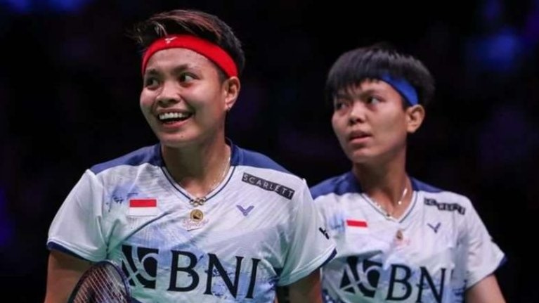 Perjuangan Apriyani/Fadia terhenti di semifinal French Open, Sabtu 28 Oktober 2023. (Foto: X French Open 2023)