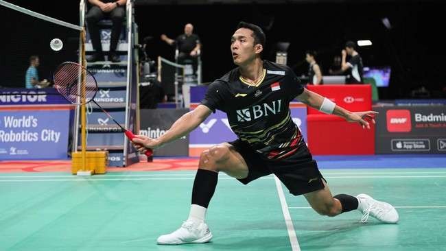 Jonatan Christie, salah satu wakil Indonesia yang lolos Semifinal French Open 2023. (Foto: PBSI)