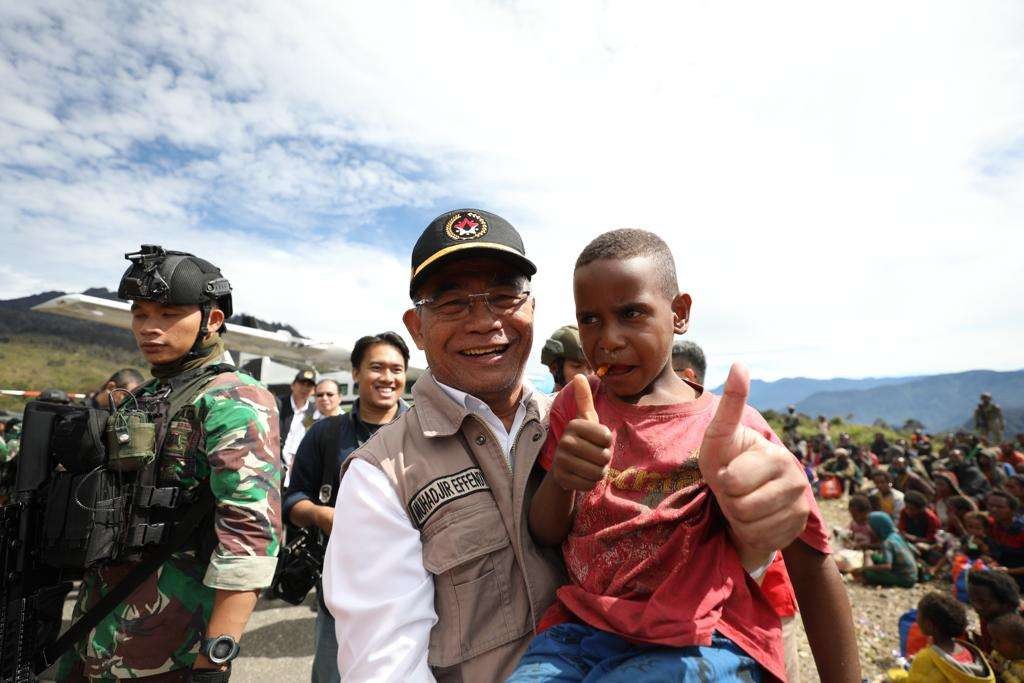 Prof Muhadjir Effendy, Menko PMK, merupakan figur yang tepat menjadi Bapaknya Orang Papua. (Foto:Anwar hudijono)