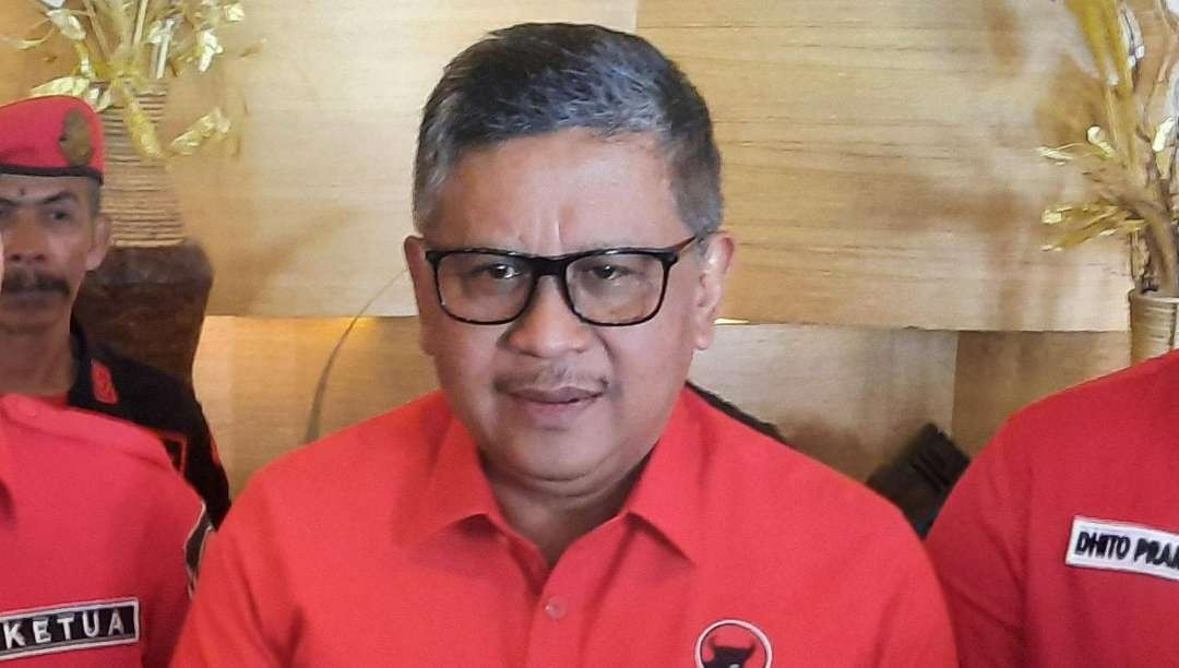 Sekjen DPP PDI Perjuangan Hasto Kristiyanto. (Foto: Alief Sambogo/Ngopibareng.id)