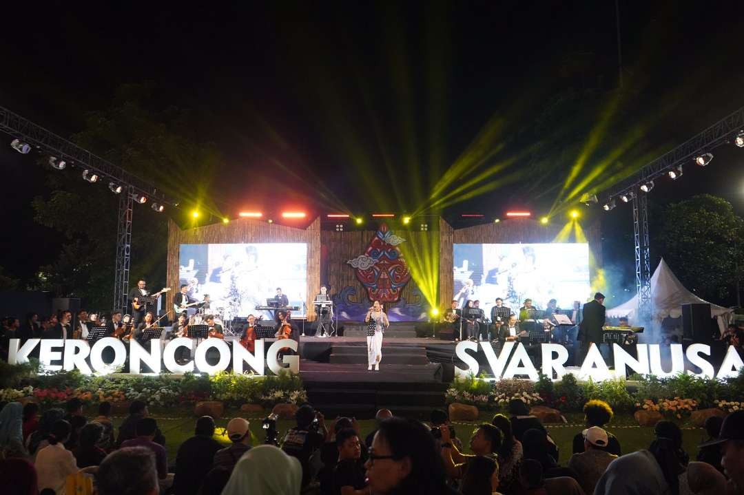 Keroncong Svaranusa 2023, Bupati Kediri berharap Ekosistem musik bisa tumbuh di Kediri (Foto: Istimewa)