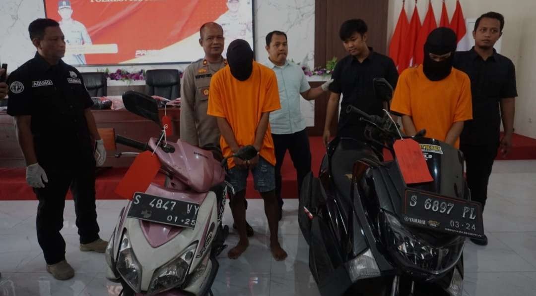 Konferensi pers kasus pengeroyokan perguruan silat.(Foto: Deni Lukmantara/Ngopibareng.id)