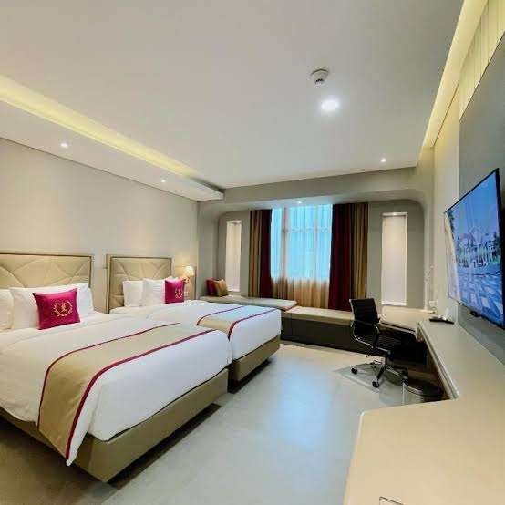 Potret Kamar Salah Satu Hotel di Surabaya (Foto: Booking.com)